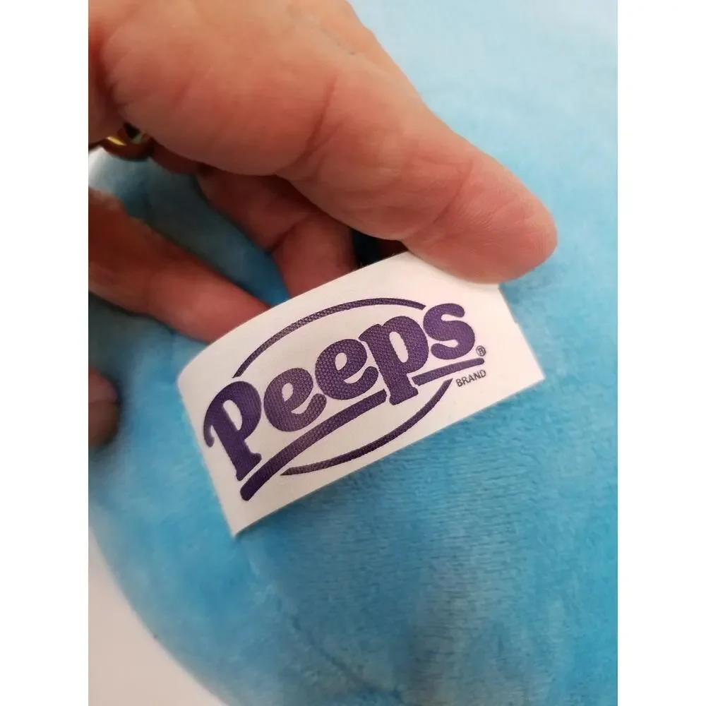 Peeps Aqua Blue 15 in. Tall Plush Easter Bunny
